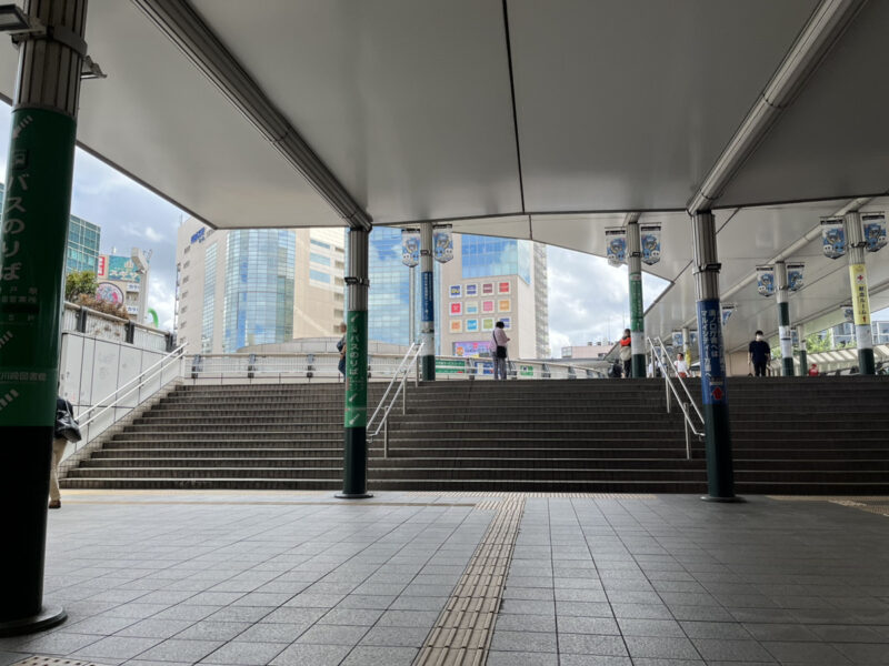 溝の口駅　東口